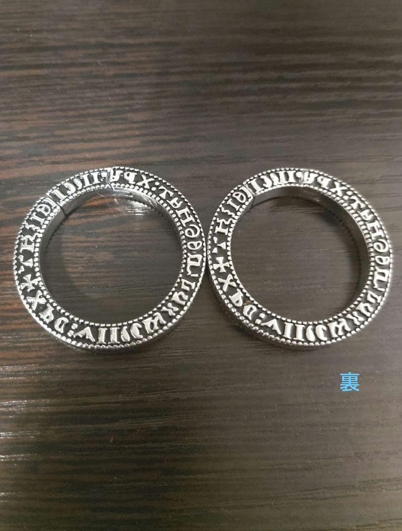 【No.84】 リングクリッカー 4G(5mm) 2点ペアset シルバー