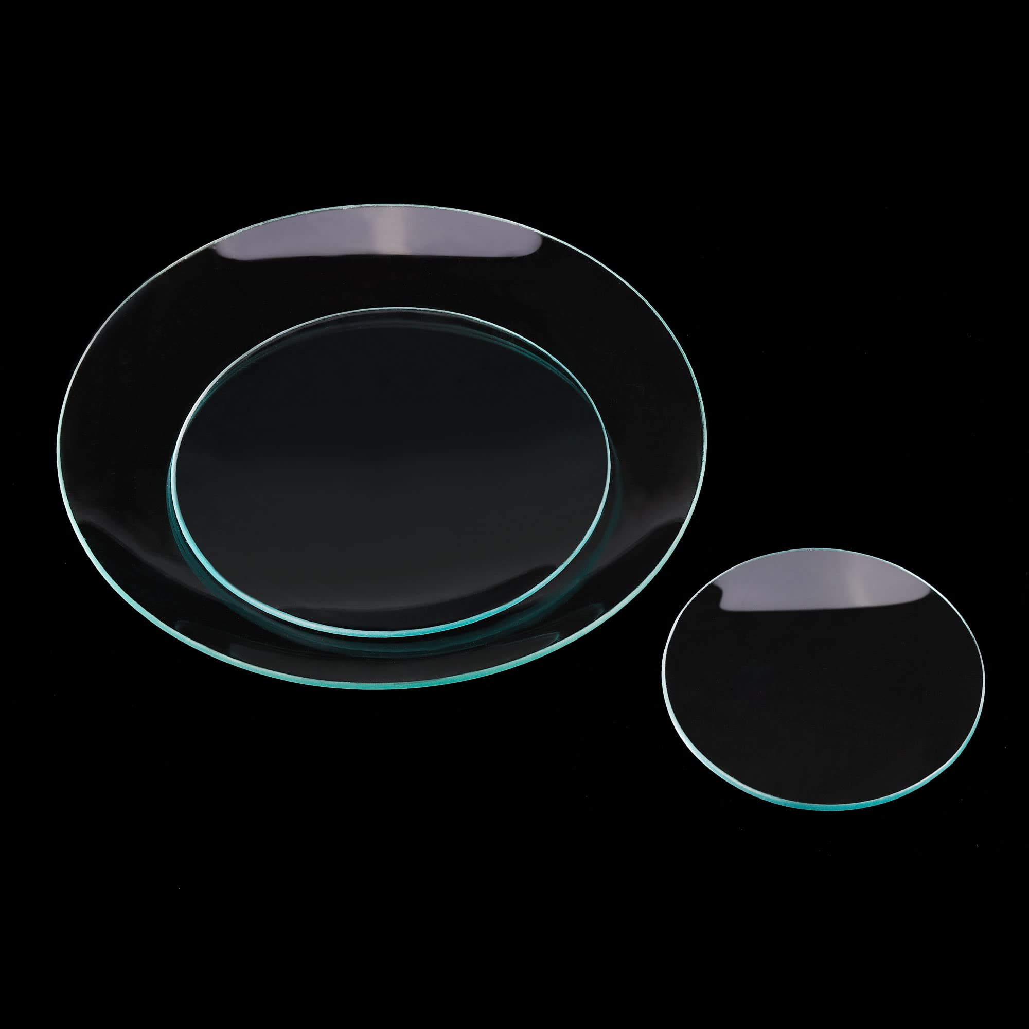 Vetro Da Orologio Per Laboratorio - 2 Pezzi, Diametro 50mm E 90mm, Trasparente, Per Esperimenti E Conservazione - Foto 7