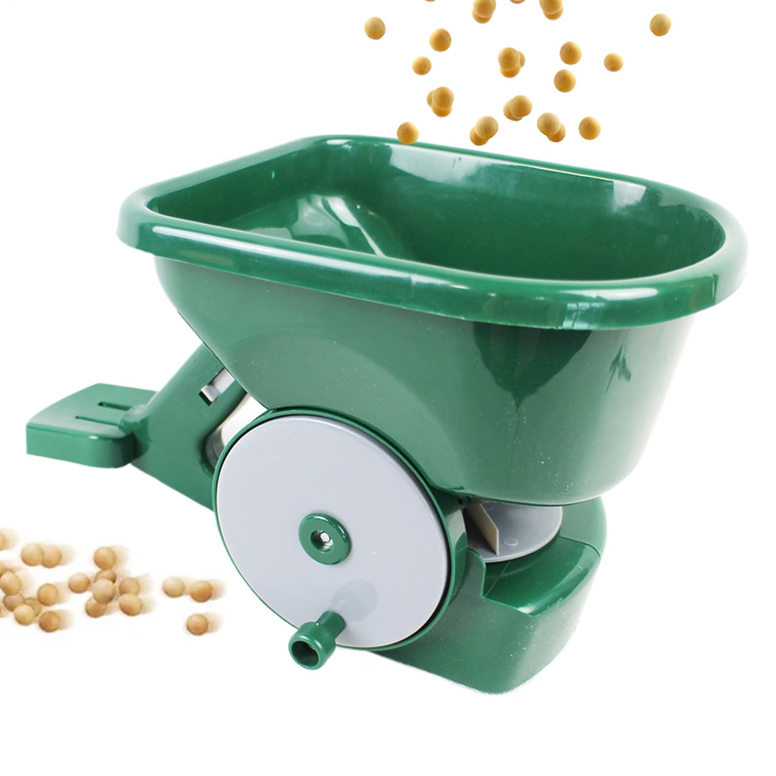 Spandiconcime Per Prato 3 Litri Attrezzi Da Giardinaggio Regolabili | Spruzzatore Di Sale Invernale Seminatrice A Mano Per Giardino Per Scioglimento Neve Calce Giardino Cortile Semina E