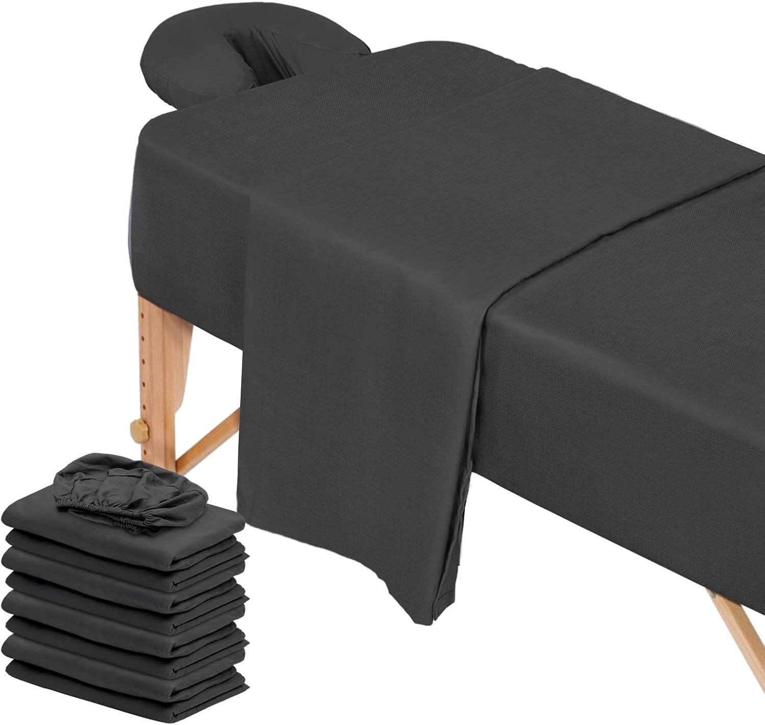 12 Pcs 4 Sets Premium Microfiber Massage Table Sheet Set, Include