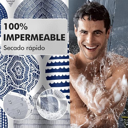 Catálogo para Comprar On-line Cortinas de ducha favoritos de las personas. 20 Imagen adicional