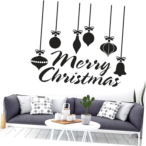 Miniatura 2 de DOITOOL Decoración de vidrio pegatinas extraíbles Pegatinas de vidrio Pegatinas de ventana de Navidad Pegatinas Feliz Navidad Ventana Adhesivo de
