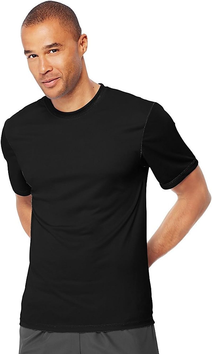 Hanes Men’s CoolDRI Performance T-Shirt Pack, Quick-Drying Training Tee, 2-Pack