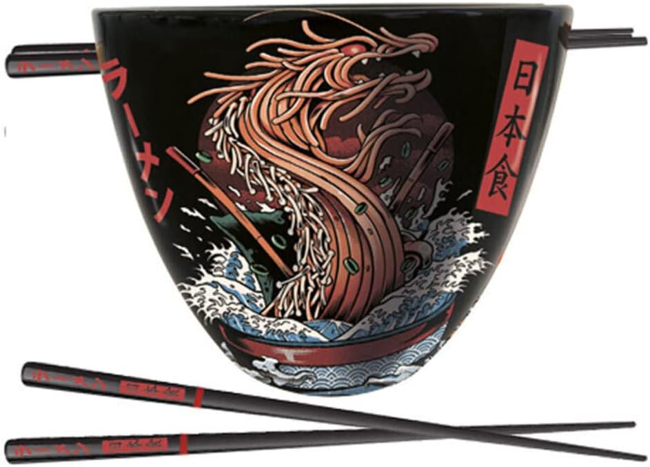 Pyramid International Ilustrata Studio Dragon Ramen Noodle Bowl Set