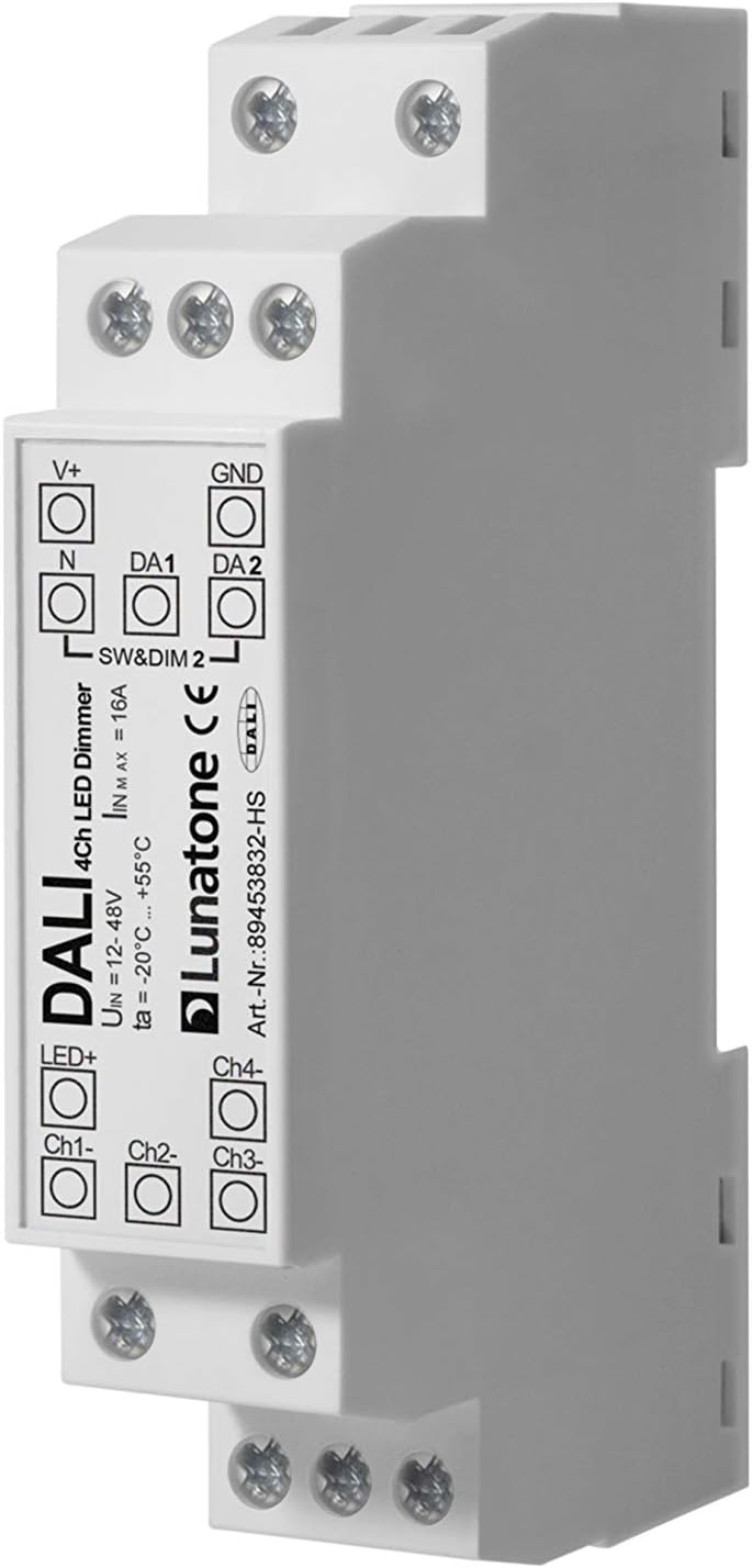 Lunatone 89453832-HS DALI DT6 LED Dimmer 2-4 CH CC-CV
