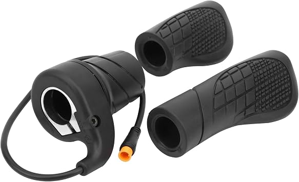 Ejoyous Half Twist Throttle E Bike, E Throttle Controller Handle Electric Thumb Throttle Replacement, for Five Star Series Turn Handle