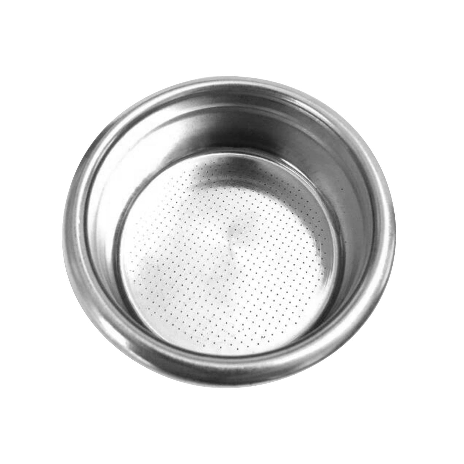 Fenteer Cabezal de Portafiltro Sin Fondo de 58 Mm para Cafetera E61, Piezas Fáciles de Limpiar