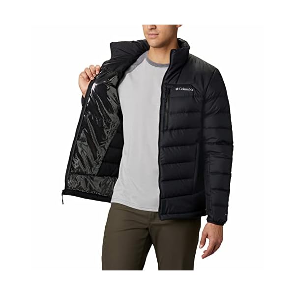Columbia Men's Autumn Park Down Jacket, Black, Large - Image 6