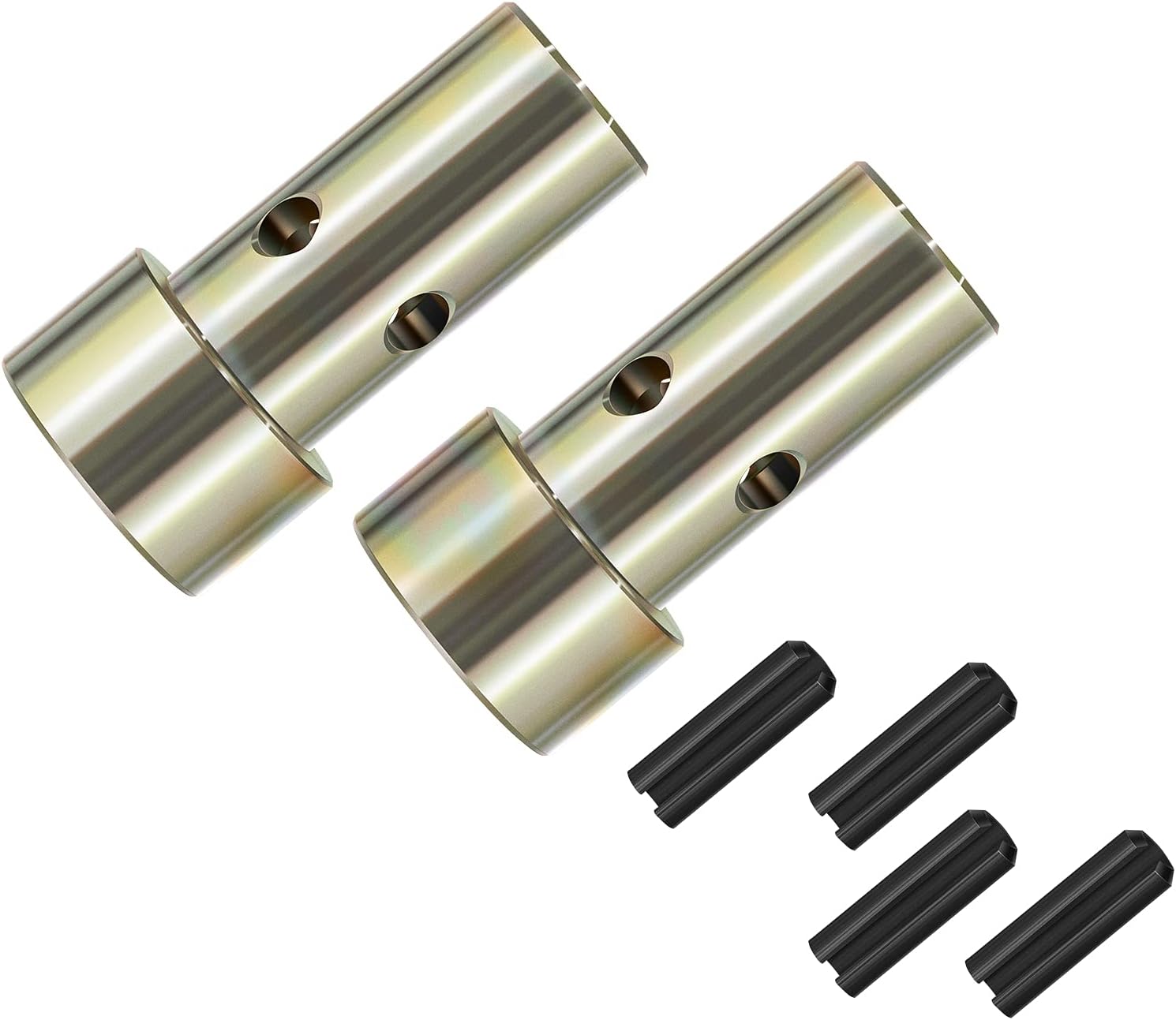 Yoursme for Cat 2 Quick Hitch Adapter Bushings Set Fit for Category II 3-Point Tractor 2 Pairs