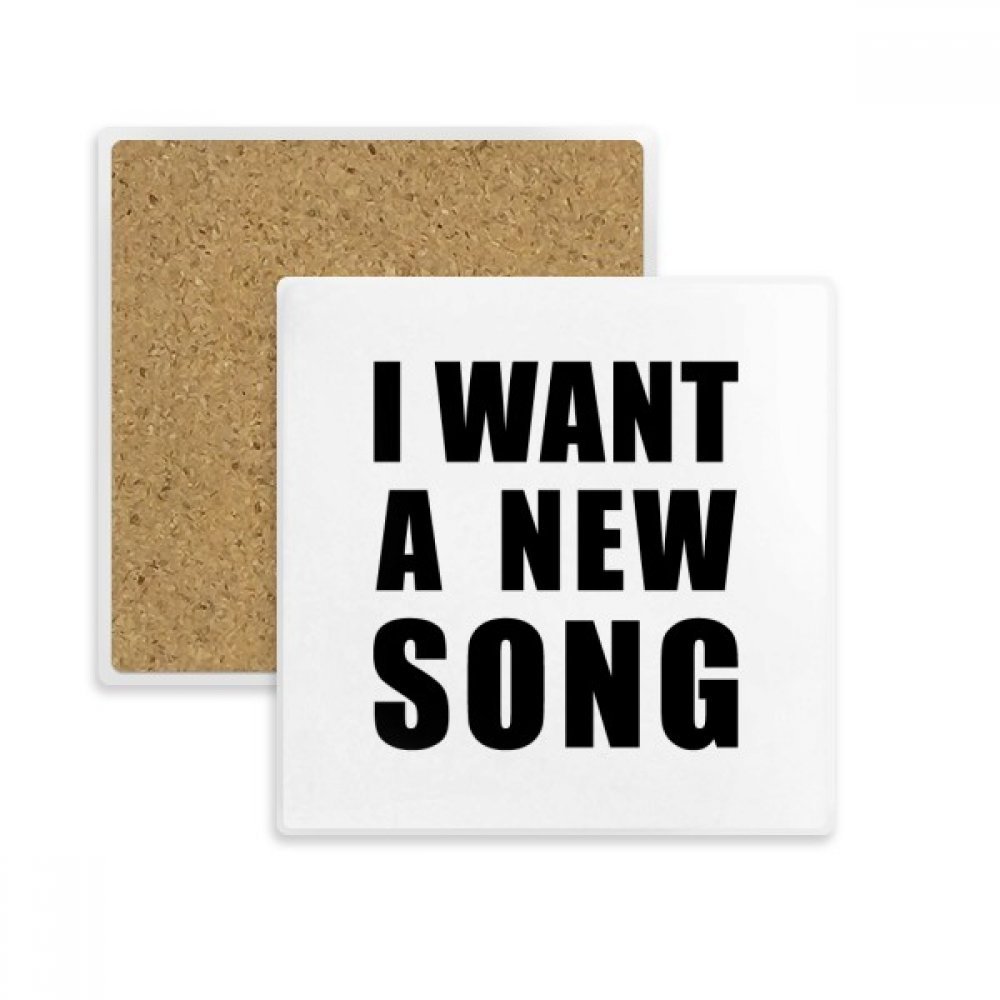Coaster tasse en cadeau multicolor pour amateurs de musique et de thé