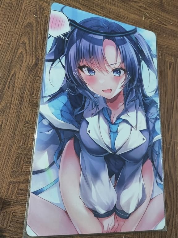 Amazon.co.jp: 早瀬 ユウカ プレイマット マウスパッド ブルアカ Blue