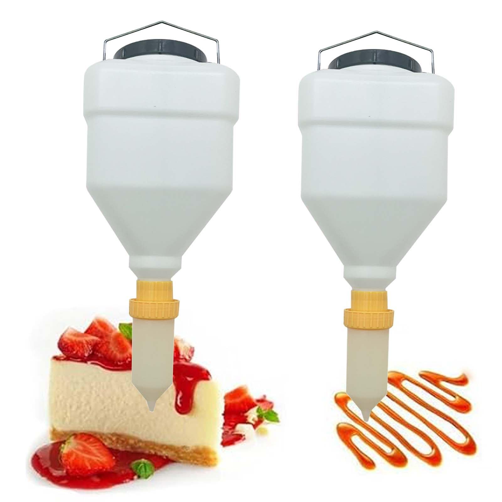 Dispensador de salsa, botella recargable para apretar, recipiente de condimentos de gran capacidad, diseño a prueba de fugas, interior antiadherente, soporte giratorio de 360°, capacidad de 5,5 L