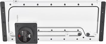 Thermaltake Pacific Core P6 DP-D5 Plus Distro-Plate مع مجموعة مضخة، مصممة خصيصًا للهيكل الأساسي P6، سعة 350 مل، CL-W344-PL00SW-A، أسود