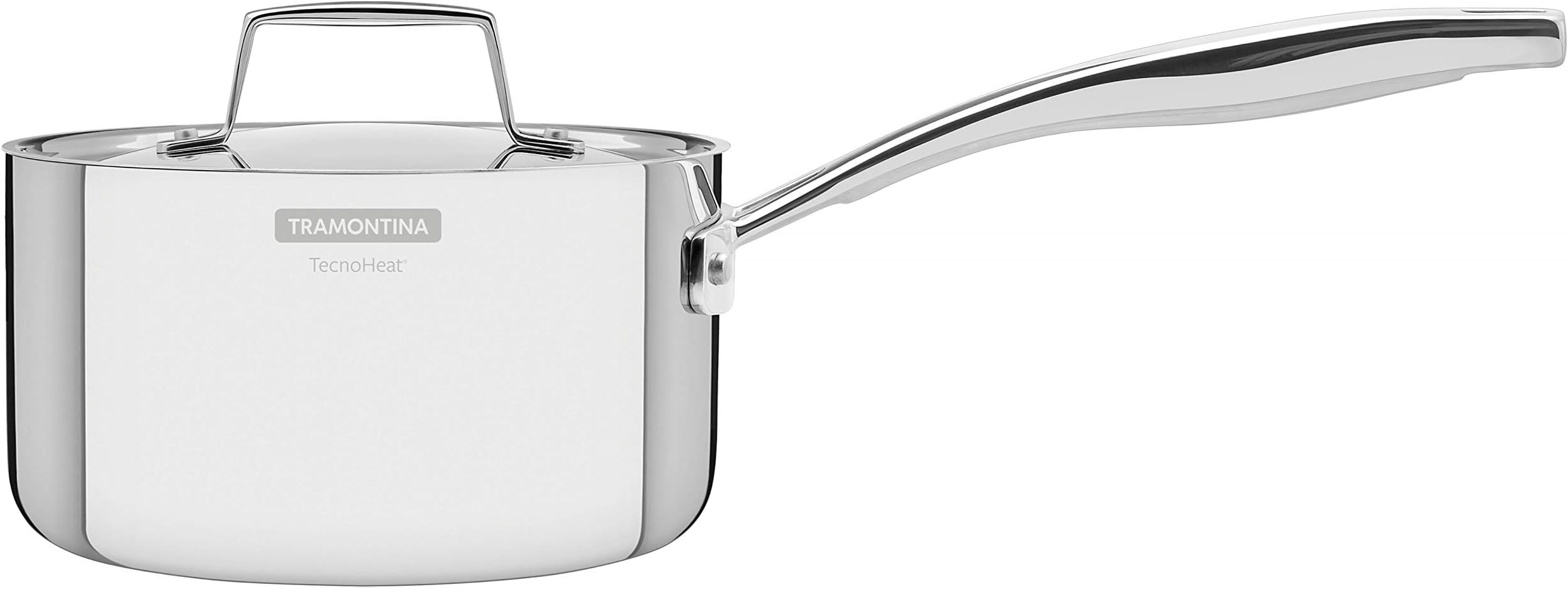 Tramontina Grano 16 cm 1.7L Stainless Steel Saucepan with Tri-ply Body