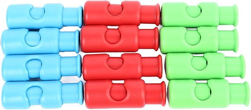 Miniatura 7 de 12 clips para bolsa de pan, plástico ABS resistente, 3 colores, fácil operación, clips de cierre de bolsa de plástico para el hogar, cocina, viajes,
