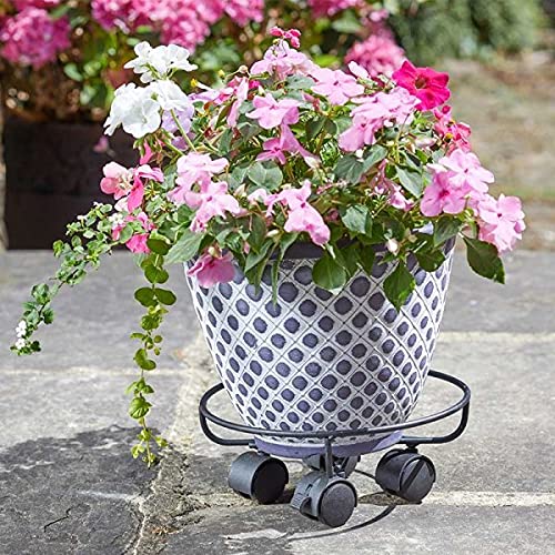 Smart Garden Elegance Pot Caddy 25cm Black