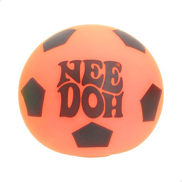 ColorBaby Nee-Doh Pelota antiestrés, diseño fútbol, 6 cm (39661)