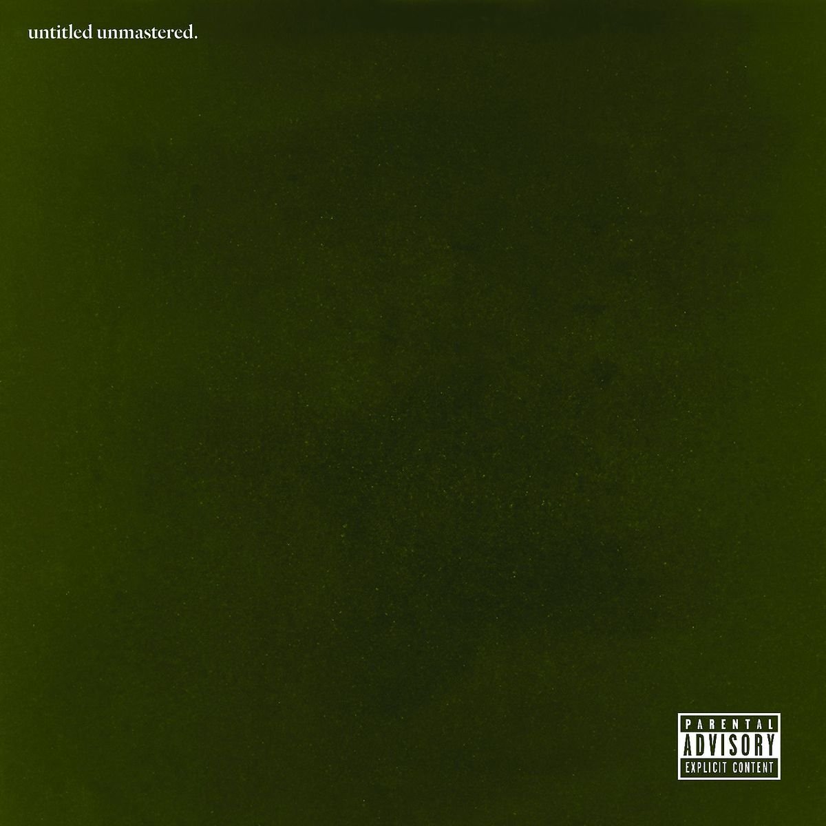 LAMAR, Kendrick - Untitled Unmastered - Vinyl (heavyweight vinyl LP)