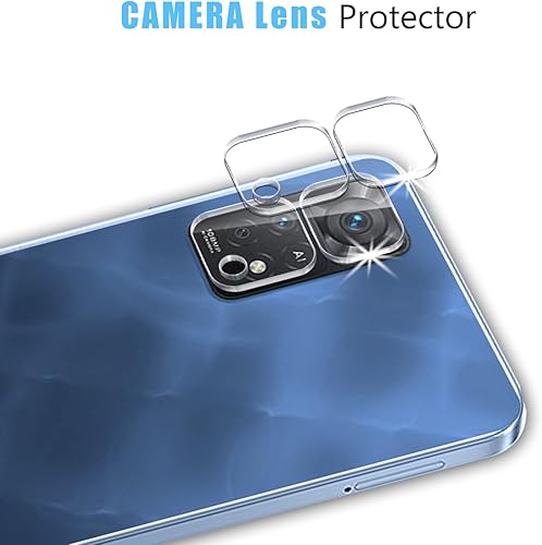 Miniatura 5 de Paquete de 2+2 Diseñado para Xiaomi Redmi Note 11 ProRedmi Note 11 Pro 5G Protector de pantalla de vidrio templado de privacidad (2 paquetes) +