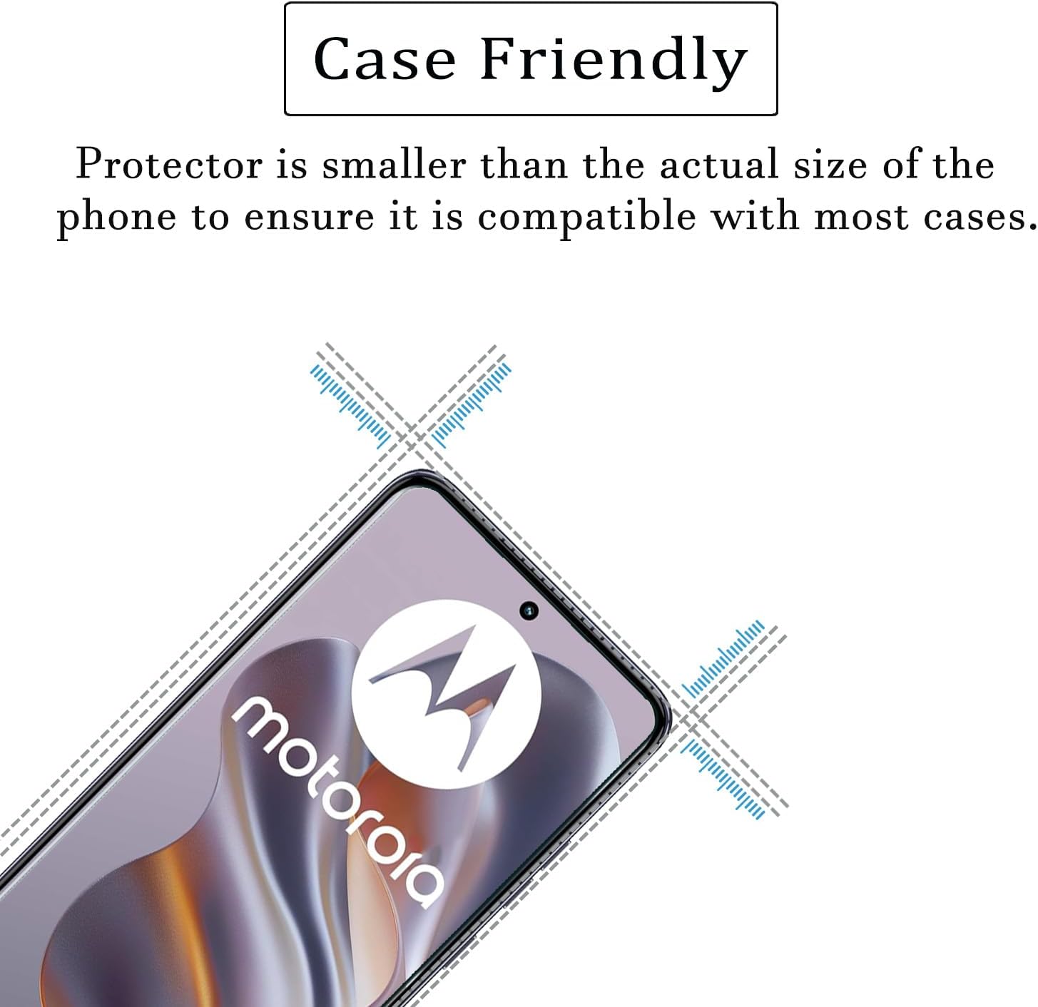 Screen Protector for Moto G86 Power/Moto G86 Tempered Glass 3 Pack image 5