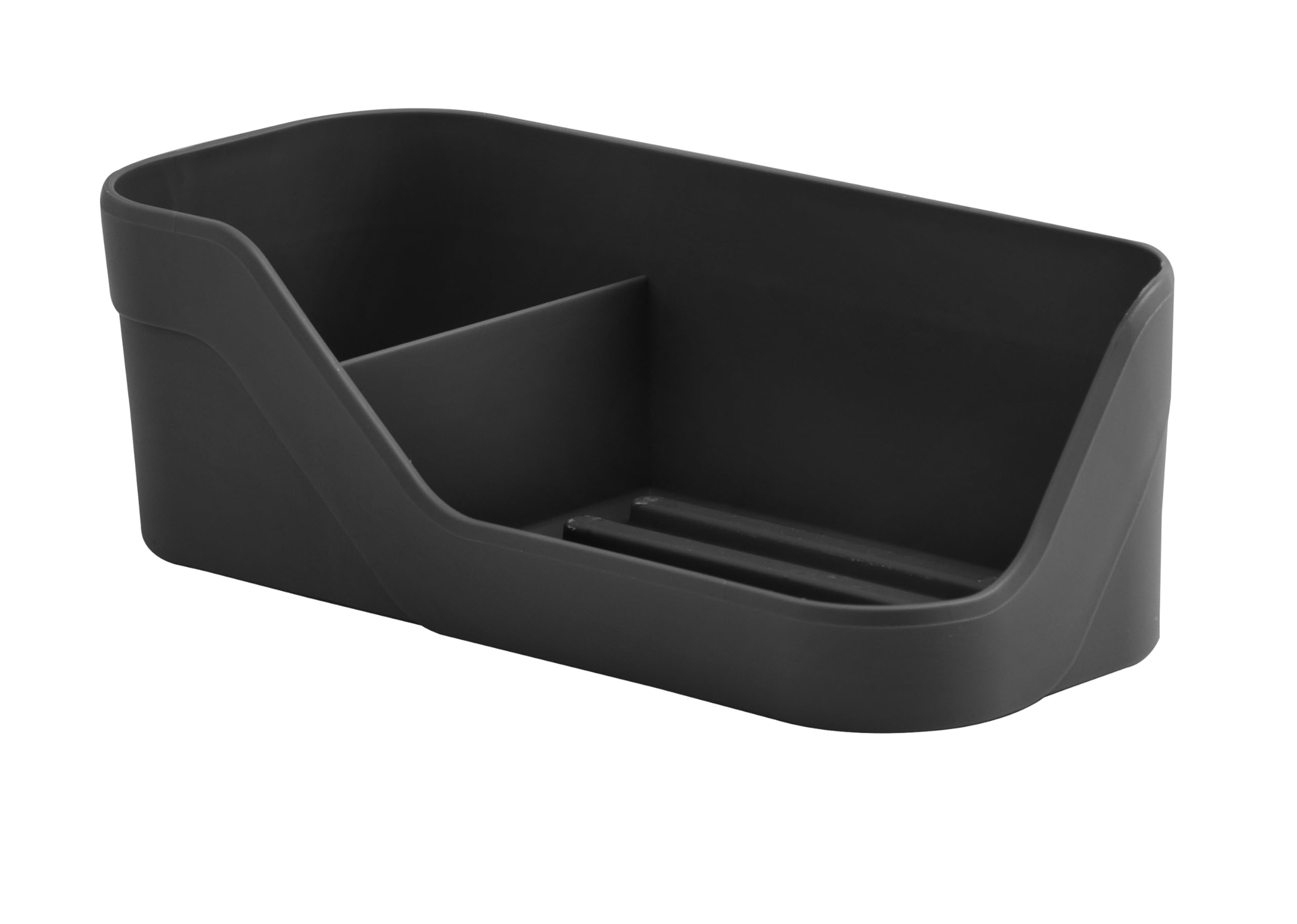 Ou Organizador de Pia Compacto Preto Linha Trium
