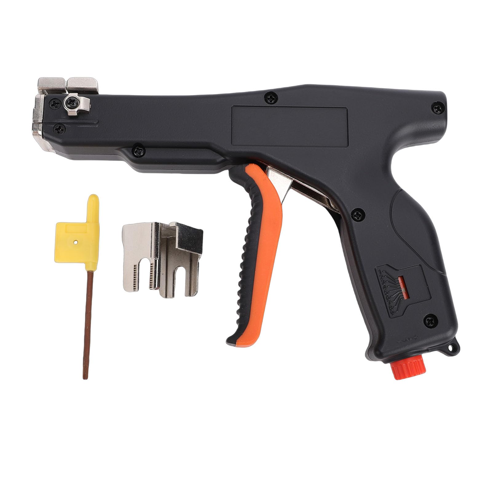 Pistolet do Opasek Kablowych ze Stali Nierdzewnej, Samoblokujący, z możliwością Zarezerwowania Długości, Automatyczne Napinanie, Wycinanie Metalowych Opasek Kablowych, do