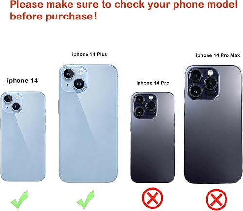 Miniatura 2 de 2 piezas 1414 Plus de repuesto para lente de cámara trasera trasera para iPhone 14iPhone 14 Plus, fundas de lente de vidrio traseras de repuesto con