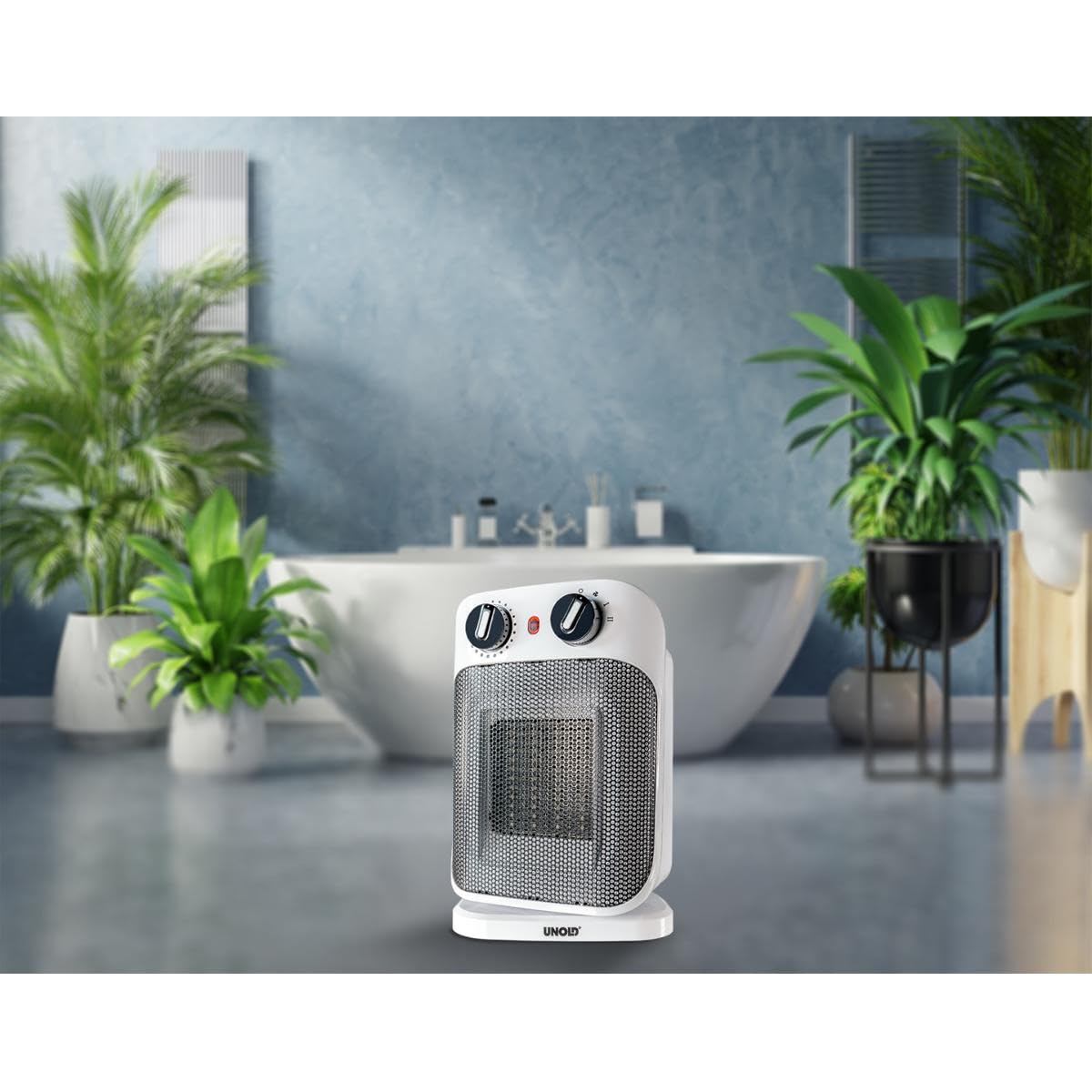 Unold Unol Keramik-Heizlüfter Bad IP21 Wh | 86460