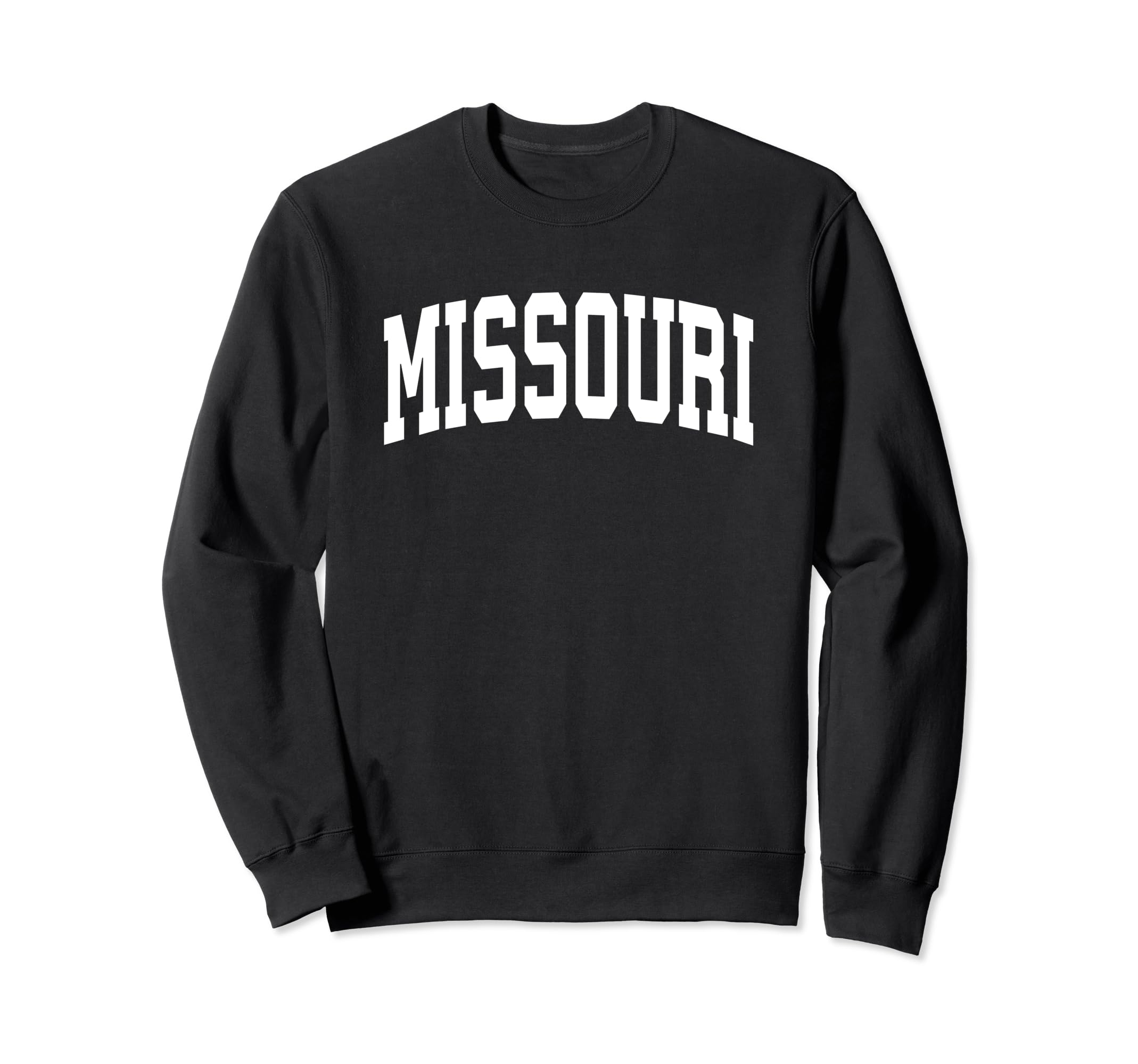 Missouri Crewneck Sweatshirt Sports College Style State Gift Sweatshirt