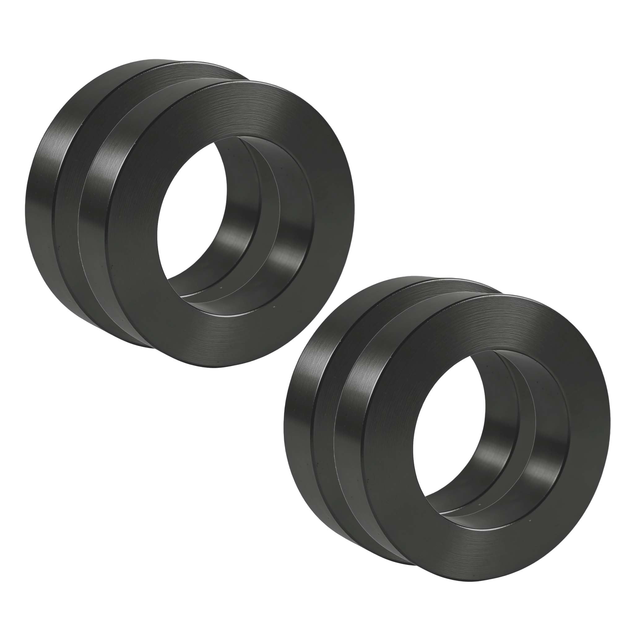 4-Pack Ferrite Ring Magnet,2.35 x 1.25 x 0.39 Inch,Ceramic Donut with Hole