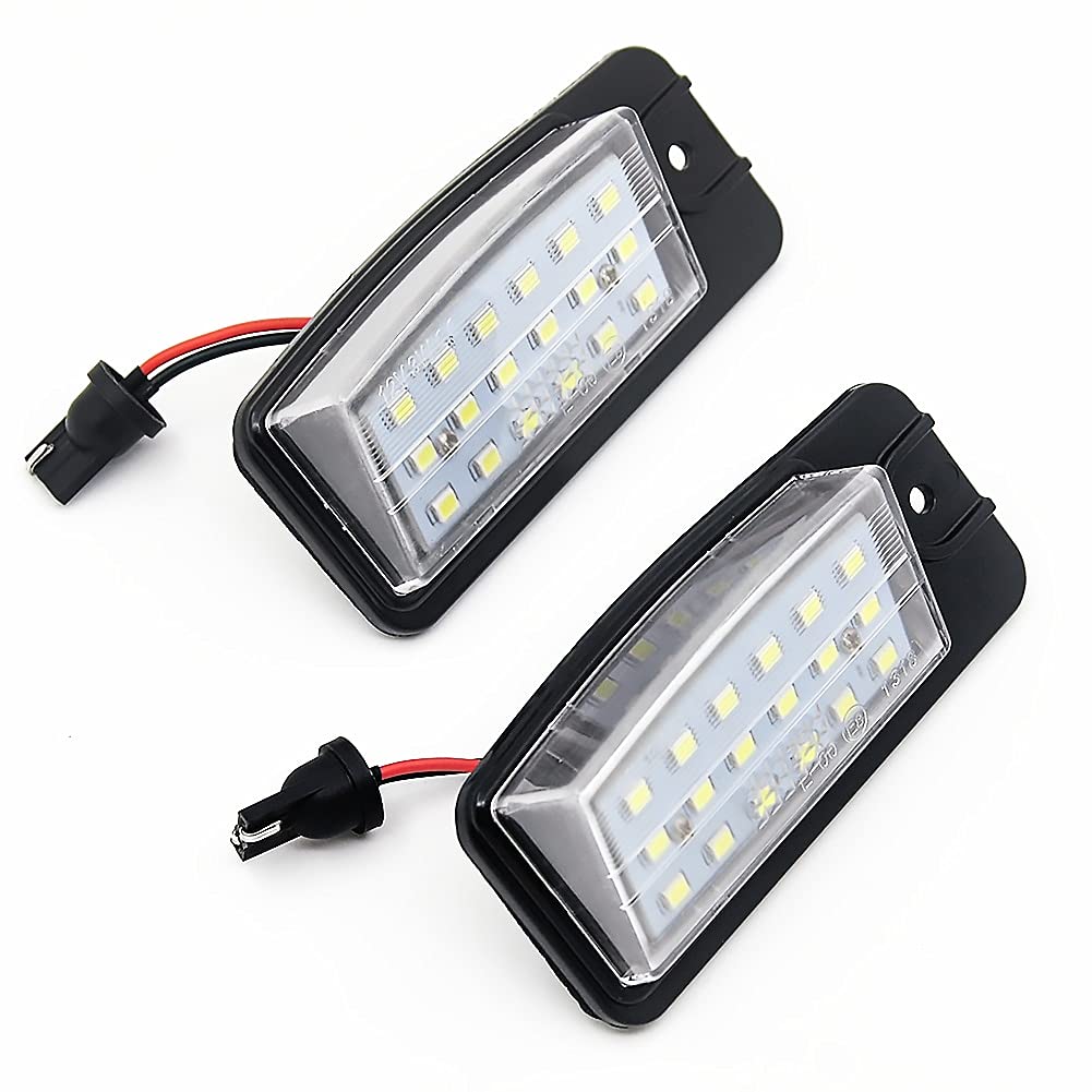 2 Unidades De Luces LED De Matrícula Para Nissan Pathfinder Altima Maxima Roguex Trail T32 Nv1500 Nv2500 Nv3500 Nv3500 Sin Errores Led Luces