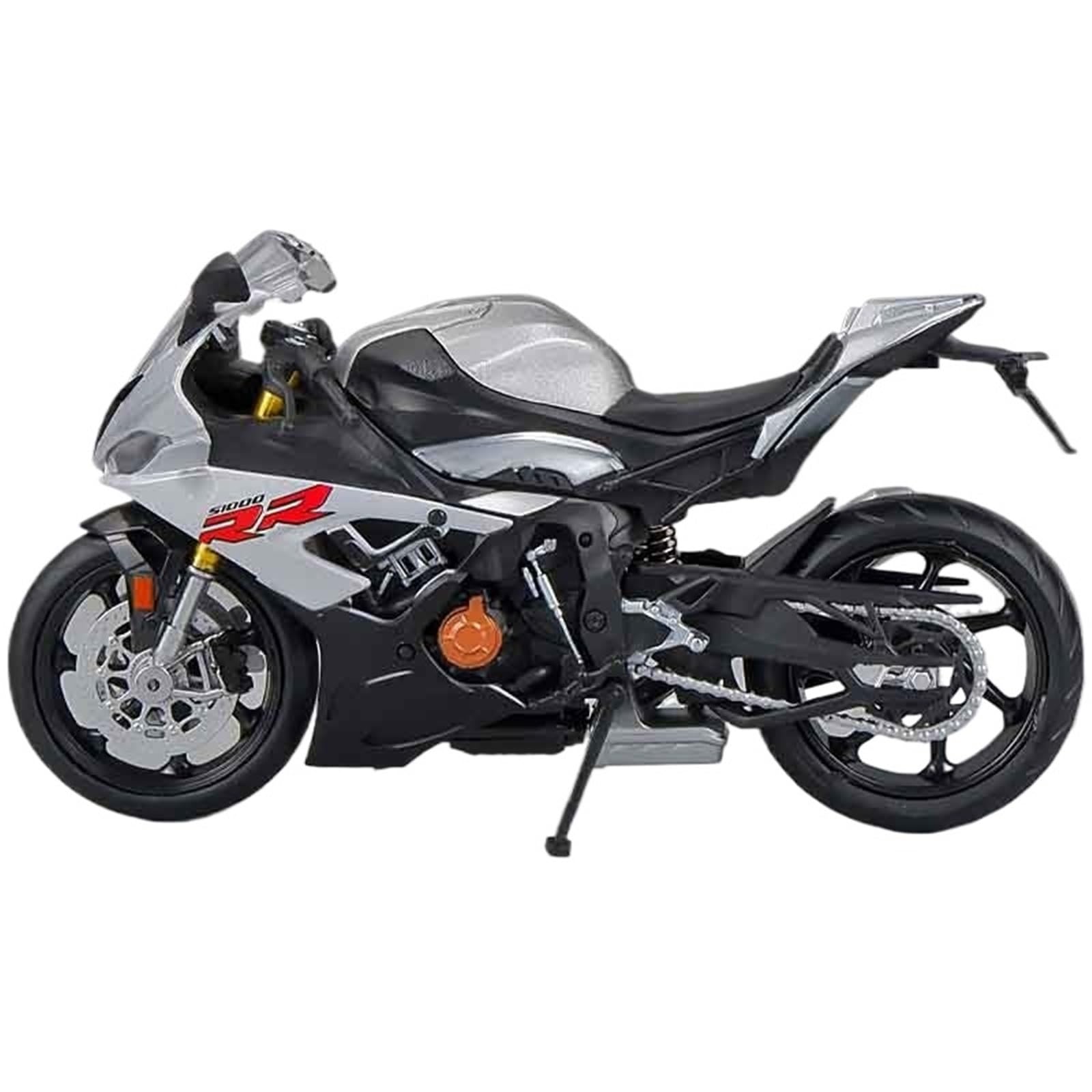 UTJUYFCGF for BMW S1000RR 2021 Die Cast Motorcycle Model 1:12