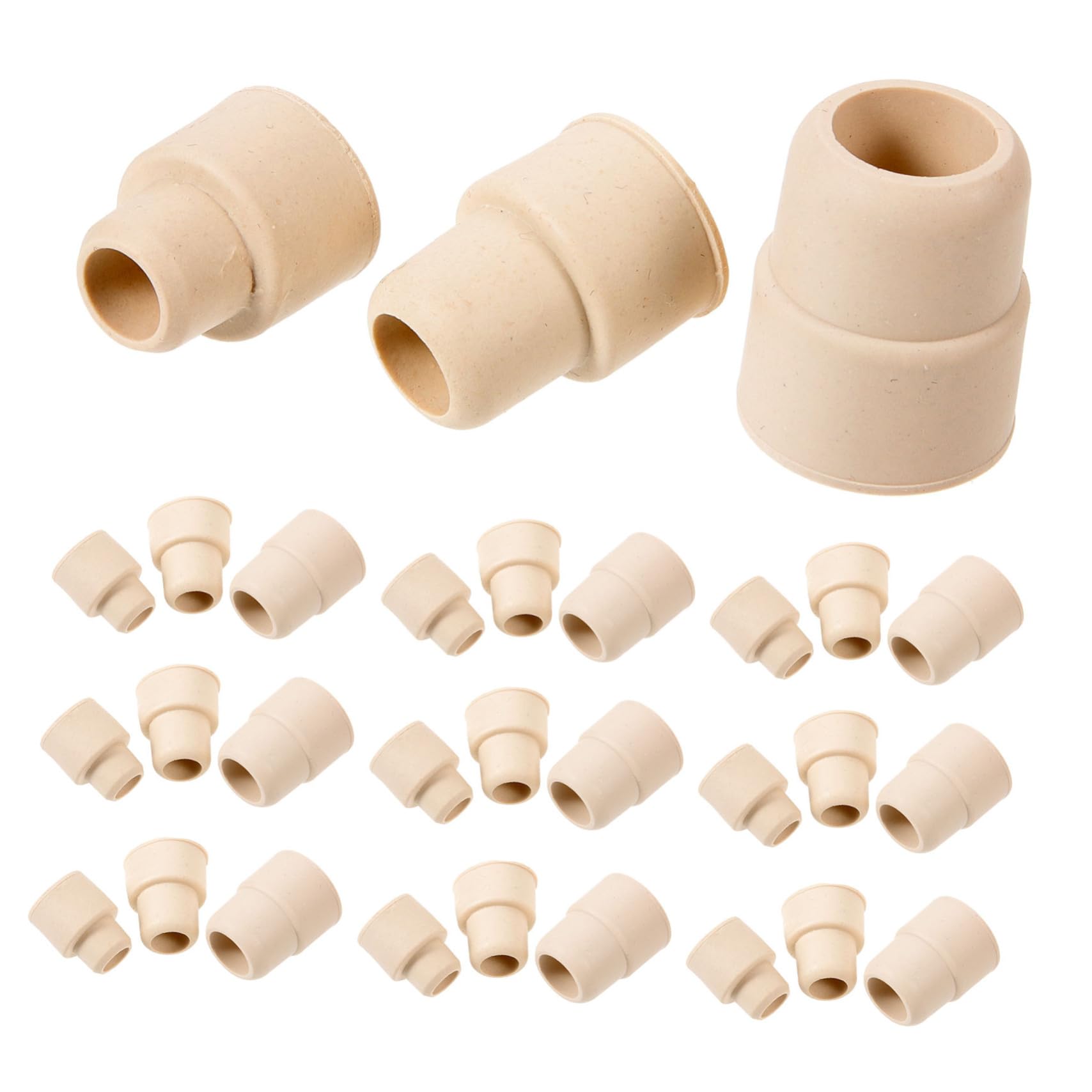 MAGICLULU 5 Ensembles Lot De 5 En Caoutchouc À Usage Quotidien Pour Verrerie Bouteilles Tubes À Essai Pour Pichets De Laboratoire Pour 30 pièces * 5