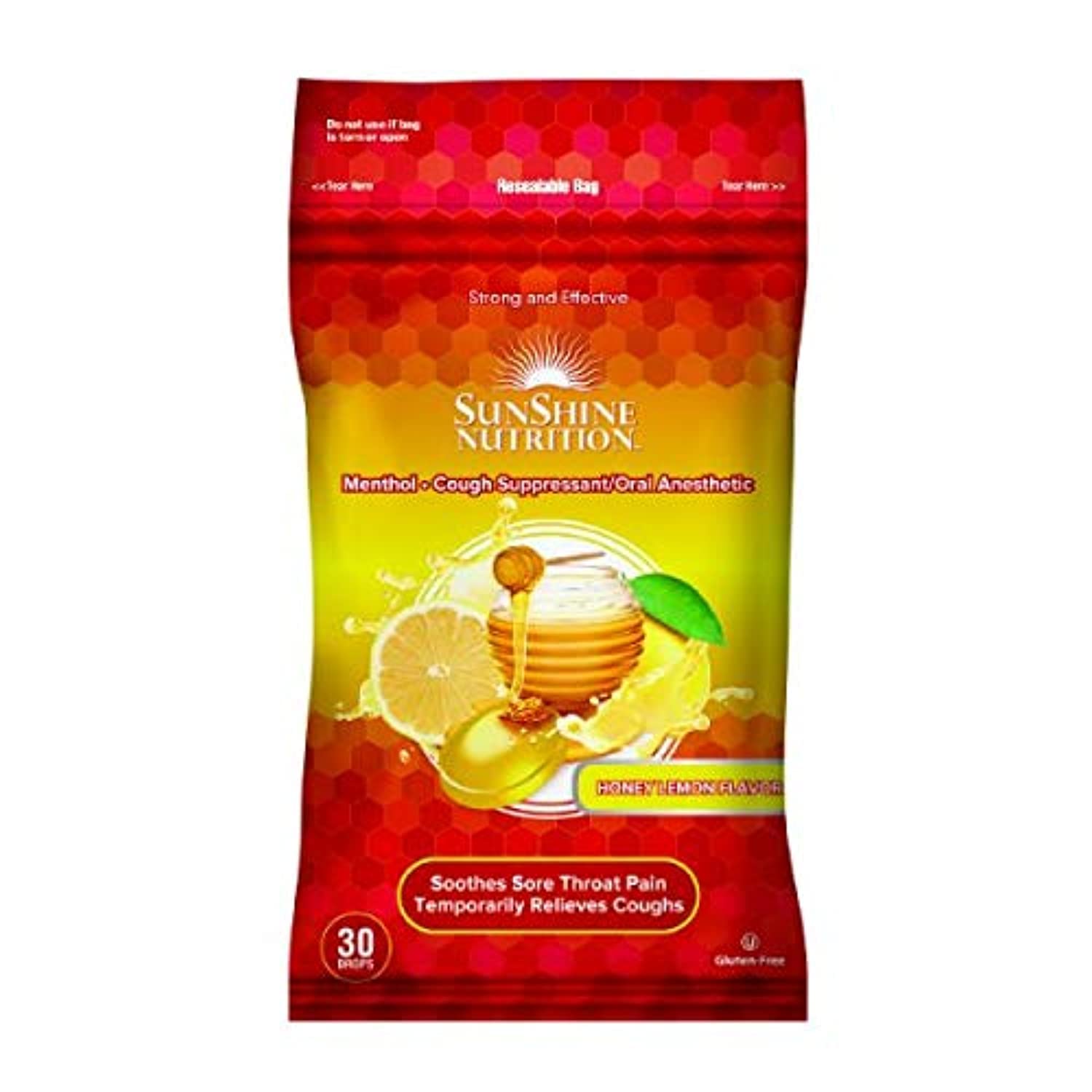 Sunshine NutritionLozenges (Honey Lemon, 30)