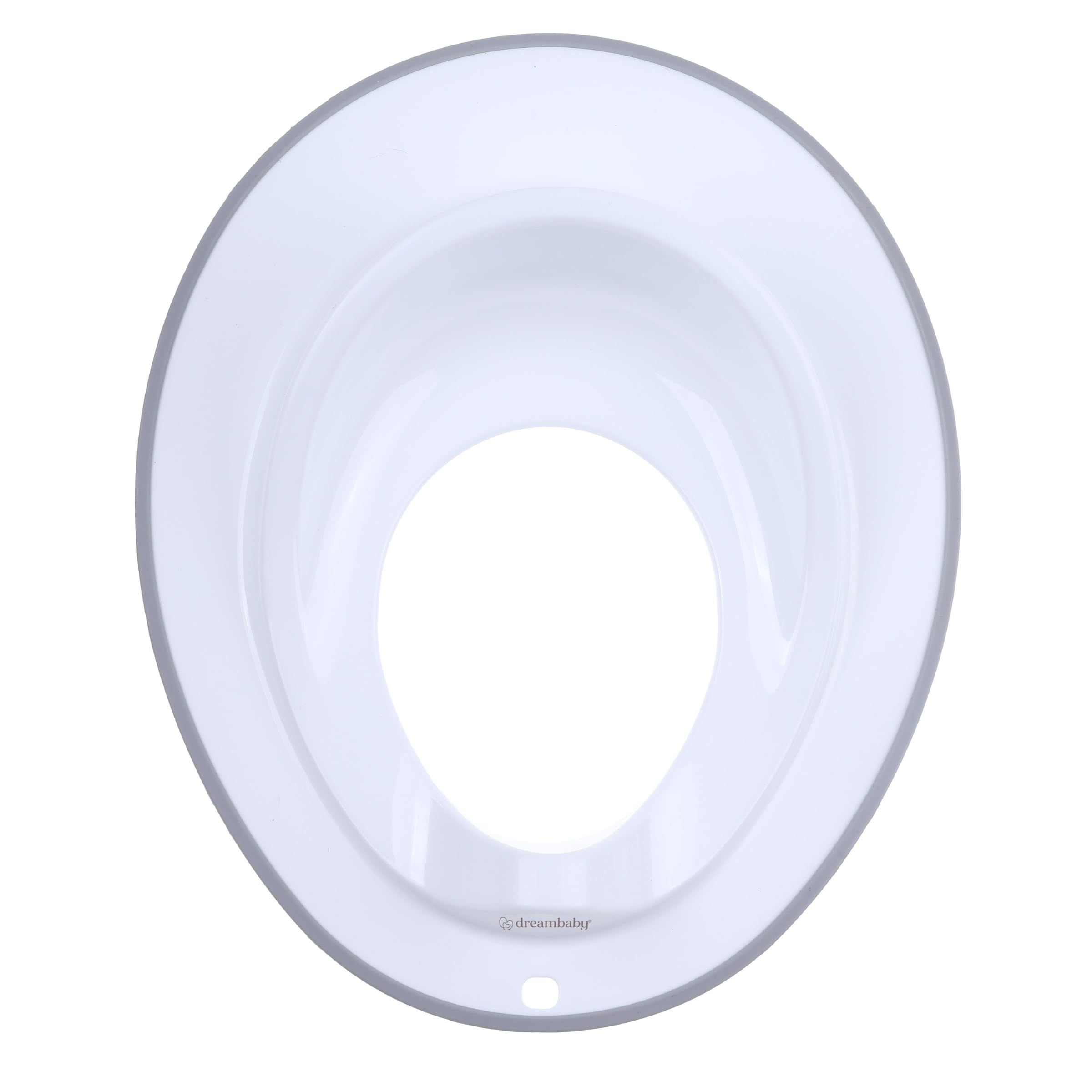 Dreambaby Anti-Slip Contoured Potty Training Toilet Seat, Comfortable Topper with Supportive Back, Lightweight & Portable