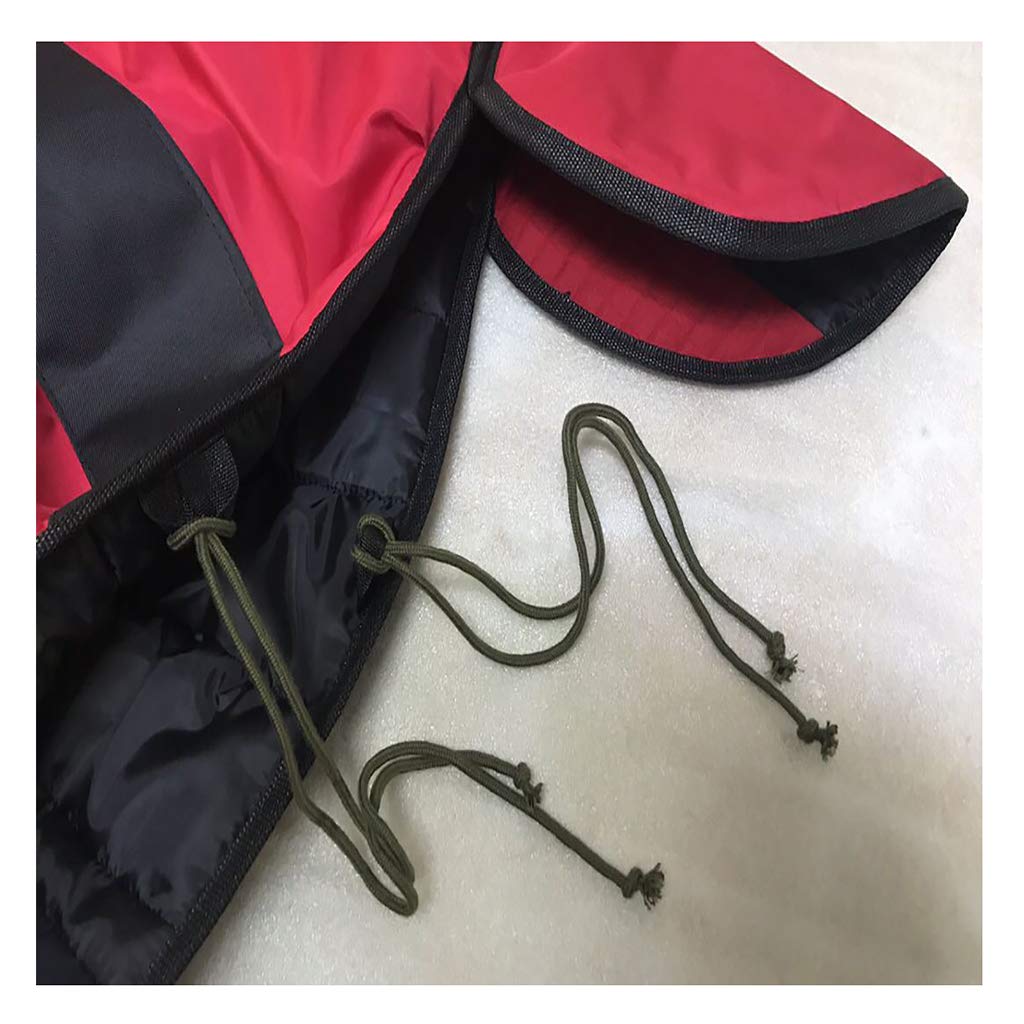 Alfombra De Caballo con Manta De Baba Cáscara De Cuello Completo Algodón Acolchado De 200G Denier 420D Forro Resistente Al Desgarro Transpirable Mantiene El Calor(Size:145cm)