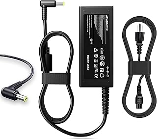 65W Laptop Charger for Acer Aspire E15 E17 V15 V5 V7 R3 R11 S3 E1 E11 E14 ES1 ES15 ES17 E5 E5-511 E5-521 E5-523 E5-551 E5-571 V5-571 5733 5742 5250 5517 Power Adapter Supply Cord