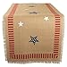 DII 14x74" Jute/Burlap Table Runner, 4th of July - Perfect for Independence Day, July 4th Party, Summer BBQ and Outdoor Picnics