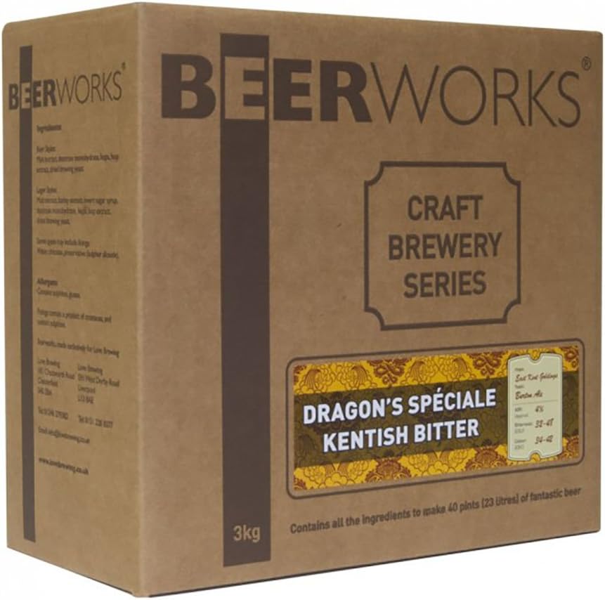 Beerworks Craft Brewery Series Dragon's Spéciale Kentish Bitter - Home Brew Beer Kit