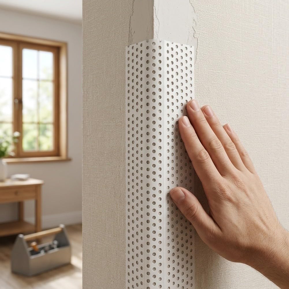 Cinta Esquina Drywall 40M Autoadhesiva Reparar Grietas
