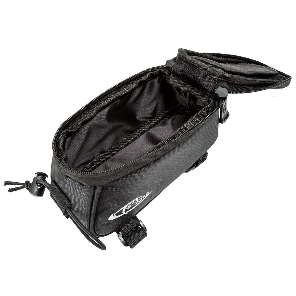 Sacoche de guidon pour vélo, sacoche étanche pour cadre de vélo, support de téléphone pour iPhone jusqu'à 6,5 pouces - Sport