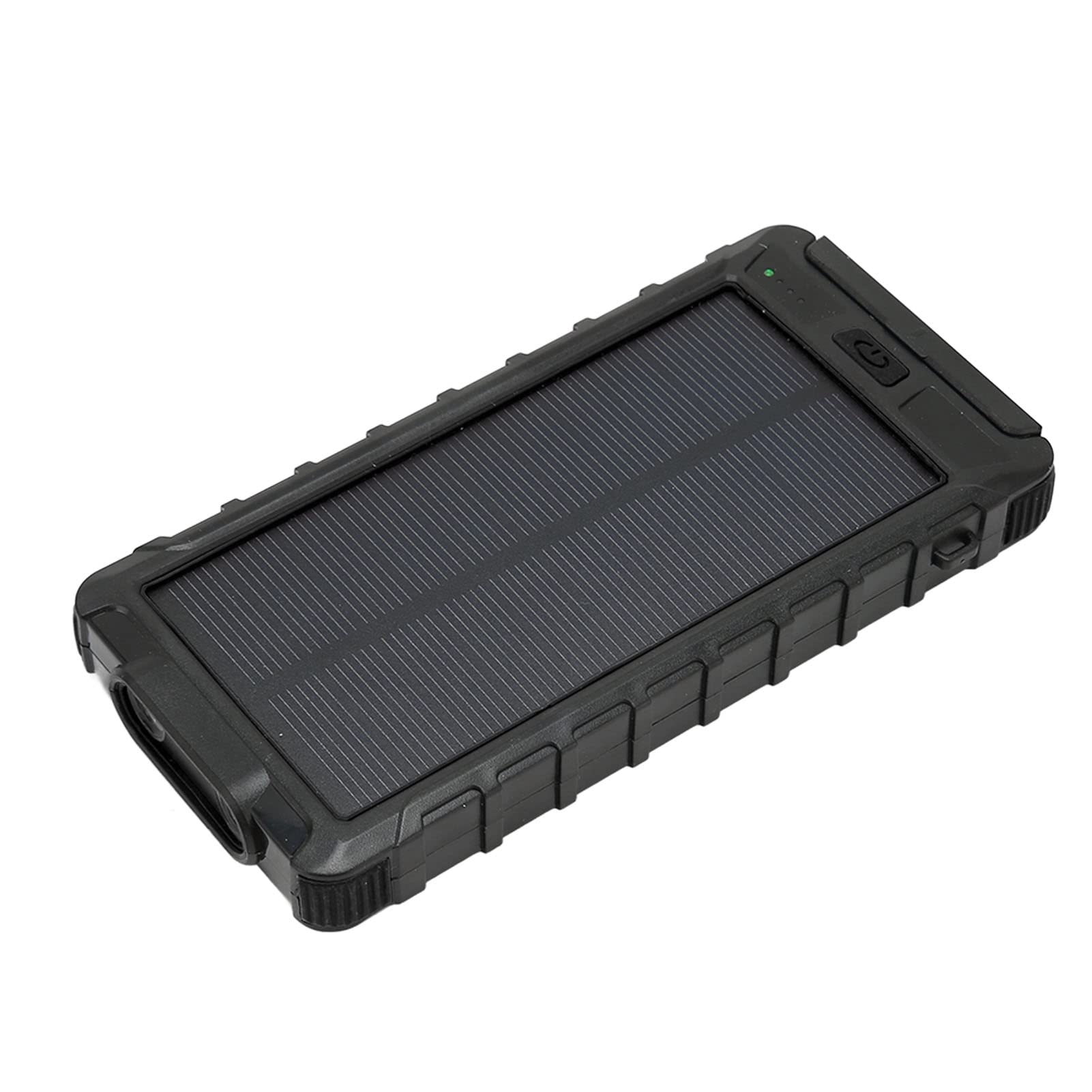 Cocoarm Cargador Solar Portátil 20000mAh con Linterna (Black)