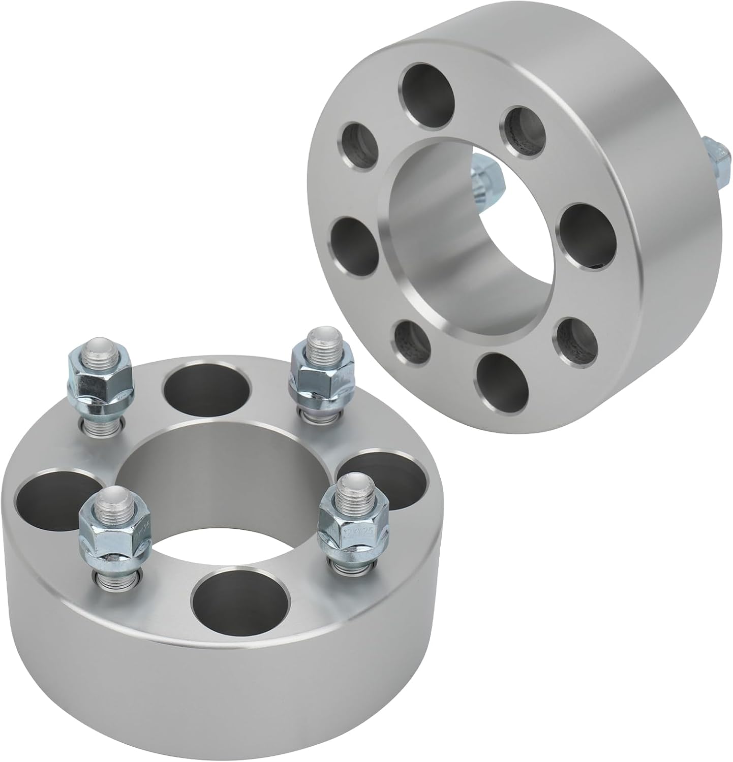 IRONTEK 4x101.6mm Wheel Spacers 2" Real Forged Spacers with 68.5mm Hub Bore M12x1.25 Studs Fit for Yamaha 14-17 Adventurer 2 Plus 2/00-01 G11A/ 00-02 G16A/ 00-02 G16E/ 00-02 G19E/ 07-13 YDRA 2PCS