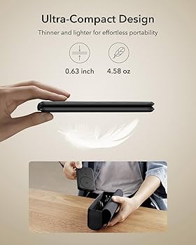 ESR 3in1 Qi2 トラベル充電器 ブラック 新品同様美品 Amazon.com: ESR Qi2 3 in 1 Charging Station for Apple