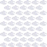 Vista 7 de Pawfly Paquete de 10 ventosas de 1.8 pulgadas, pequeñas ventosas de goma para el hogar, cocina, baño, organización, decoración de Navidad, ventana