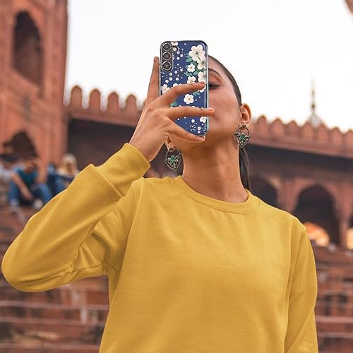 Miniatura 5 de Mundaze - Case for Samsung Galaxy A32 Slim Hybrid Shockproof Hard Shell Soft TPU Heavy Duty Protective Phone Cover - Kawaii Japanese Pink Cherry