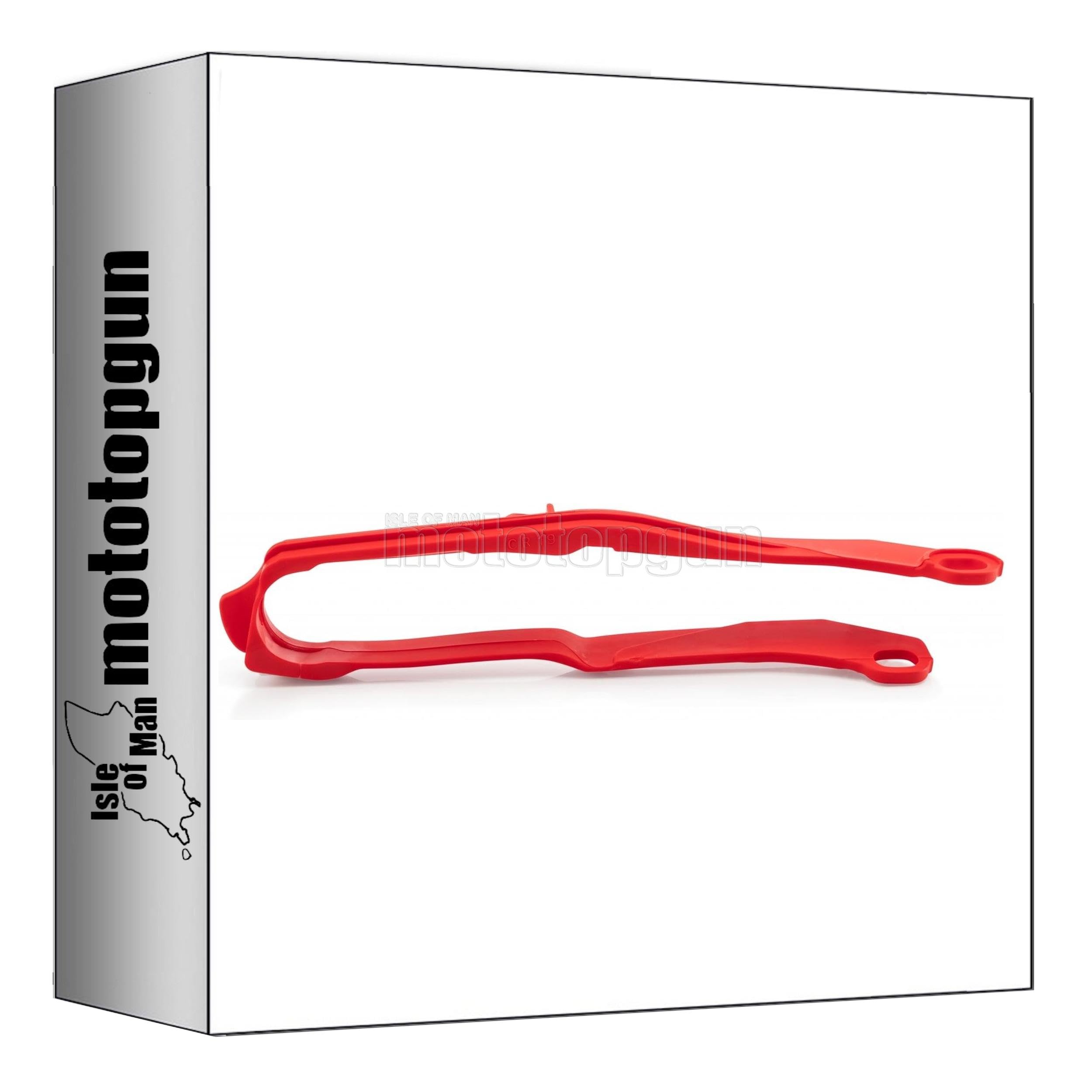 Guide de chaine rouge Acerbis pour éviter les déraillements sur CRF 450 R