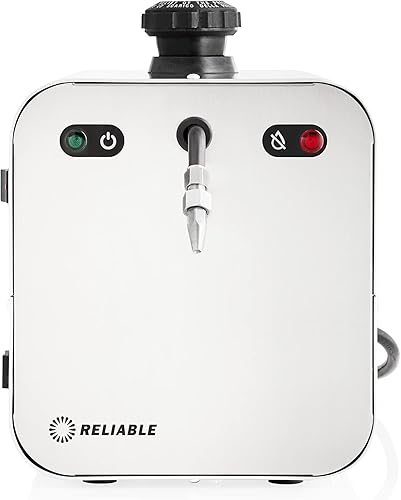 Miniatura 10 de Reliable 5100CJ - Limpiador a vapor para joyas de acero inoxidable con modo ecológico, tanque de 120 V, 2.2 LTR, 50 PSI, tanque de acero inoxidable,