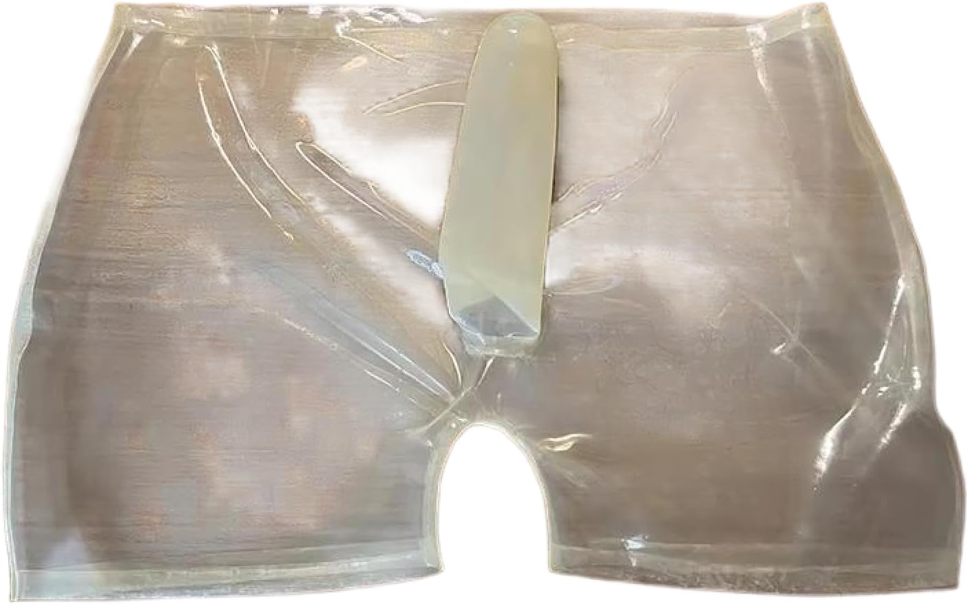 Clear Latex Panties Male Underwear Rubber Mens Shorts Handmade