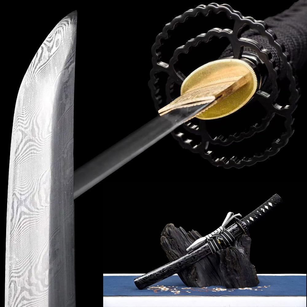 Handmade Production,21.65 Inch,Kagan,Japanese Knive,Katana,Rib Difference